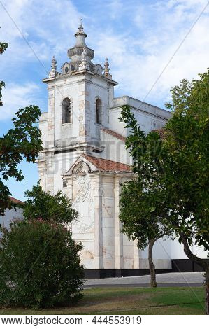 Maltezas Church In The Marbe Village Of Estremoz In Alentejo Region In Portugal.