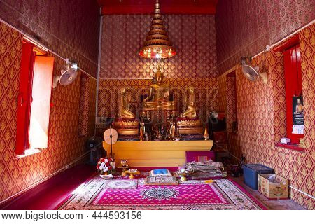 Buddha God Deity Angel Statue For Thai People And Foreign Traveler Travel Visit And Respect Praying