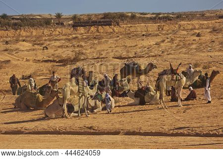 Douz,tunisia. 20 December 2018.  Festival Of The Sahara In Douz, Tunisia.