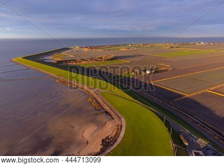 The Dunes At The Wadden Sea Tidelands In Germany - Travel Photography
