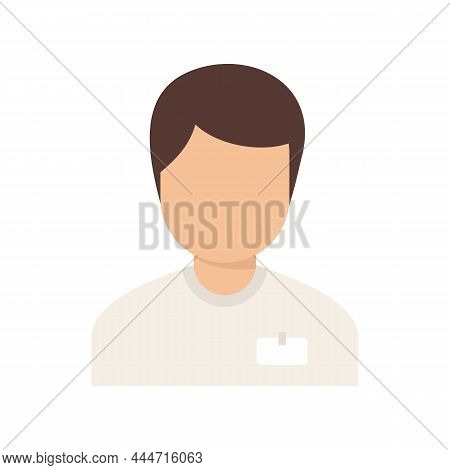 Sociology Office Manager Icon. Flat Illustration Of Sociology Office Manager Vector Icon Isolated On