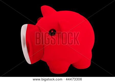 Piggy Rich Bank In Colors National Flag Of Bahrain   For Saving Money