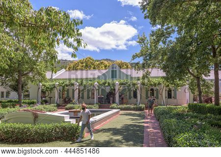 Paarl, South Africa - Dec 26, 2021: Cheese And Wine Store At Fairview Near Paarl In The Western Cape
