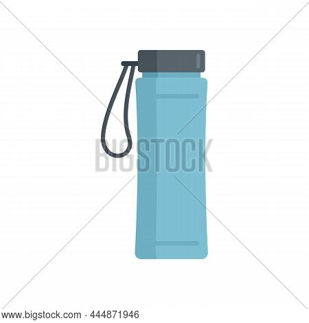 Gym Water Bottle Icon. Flat Illustration Of Gym Water Bottle Vector Icon Isolated On White Backgroun