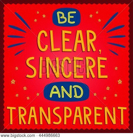 Colorful Encouraging Poster. Perfect For Print Or Web.