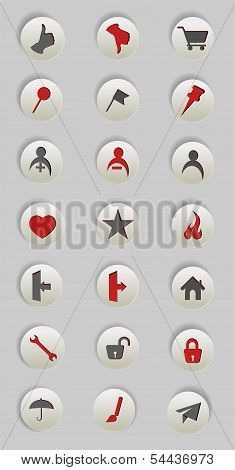 Website and Internet icons