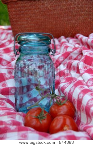 Vintage Canning üvegedénybe