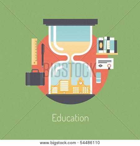 Cartaz de ilustração educacional