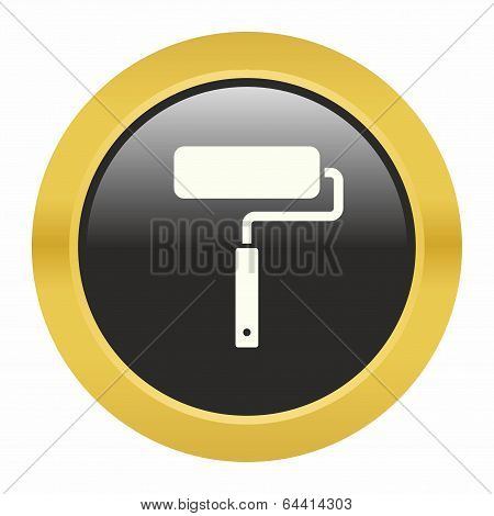 Paint roller icon