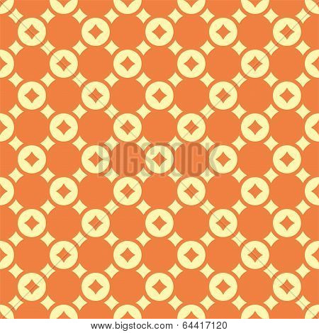 Seamless orange pattern. Modern stylish texture.