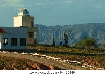 Observatory in the Desert of Tatacoa in Colombia