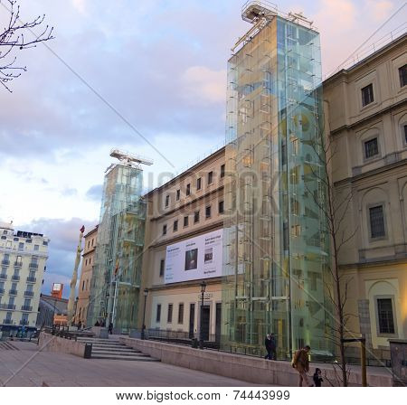 The Reina Sofia Museum. Madrid