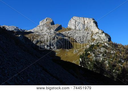 Schlauchhorn And Mittaghorn