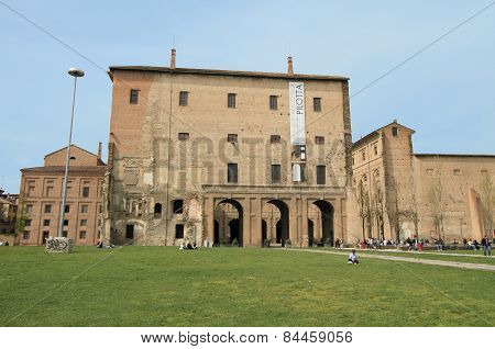 Market square of Parma