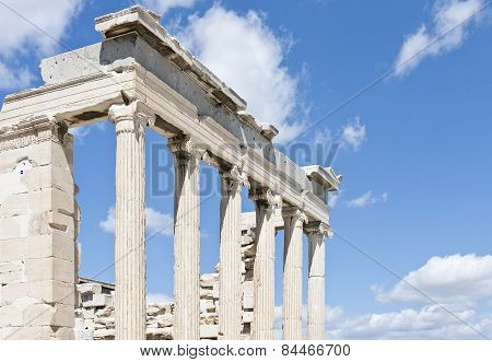 Propylaea, Propylea or Propylaia is a monumental gateway.