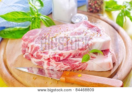 raw meat