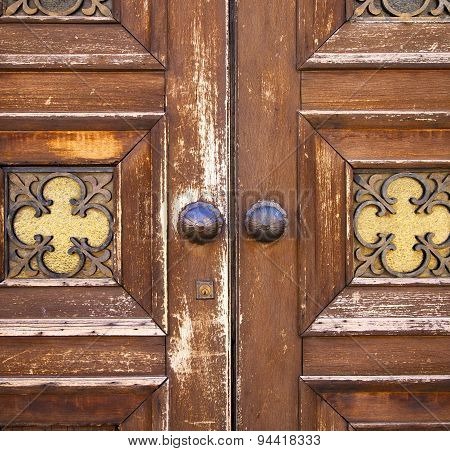 Wood  Glass Door Caronno Varesino Varese