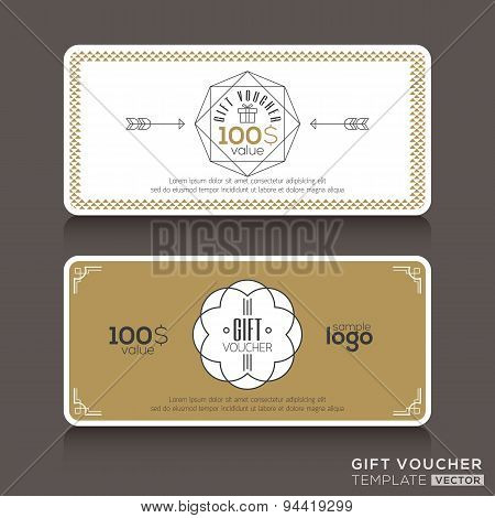 Gift Certificate Voucher Coupon Template