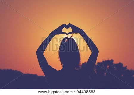 Heart-shape for the nature.