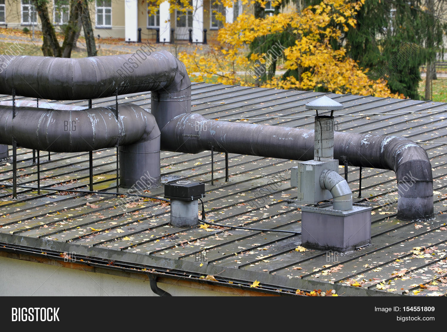 Seam Roof Vent Pipes Image & Photo (Free Trial) Bigstock