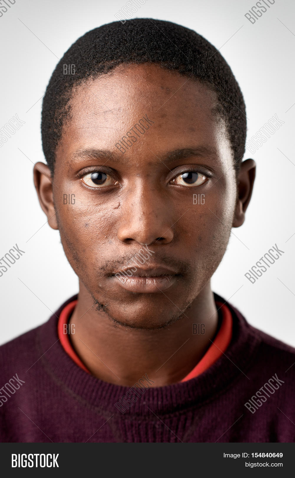 Portrait Real Black Image & Photo (Free Trial) Bigstock