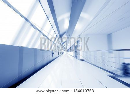Modern building Interior of the corridor of the minister.