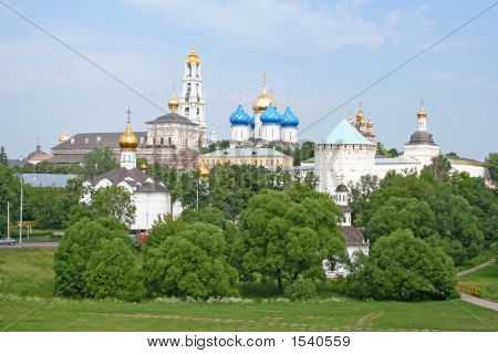 Trinity-Skt. Sergius Lavra visning. Rusland.