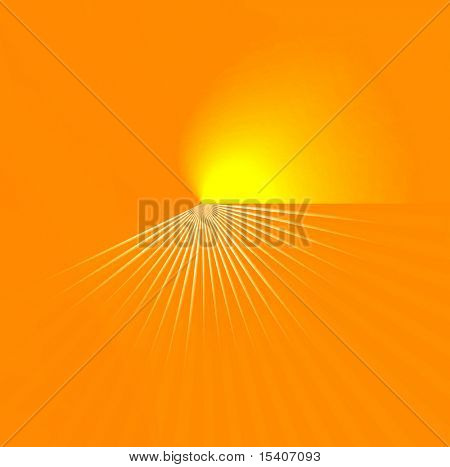 Sunrise sunset Horizont