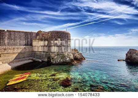 Fort Of St. Lawrence, Fort Lovrjenac In Dubrovnik, Croatia