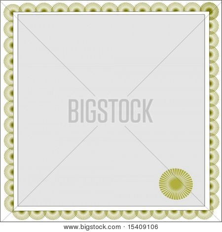 Vector certificat or