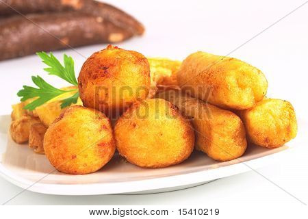 Plněné smažené koule