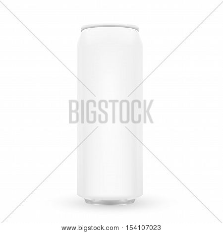 White Metal Aluminum Beverage Drink Can 500Ml