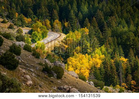 Route 16 Wyoming Near Thermopolis