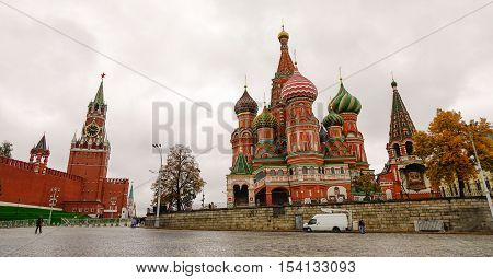 Red Square In Moscow, Russia