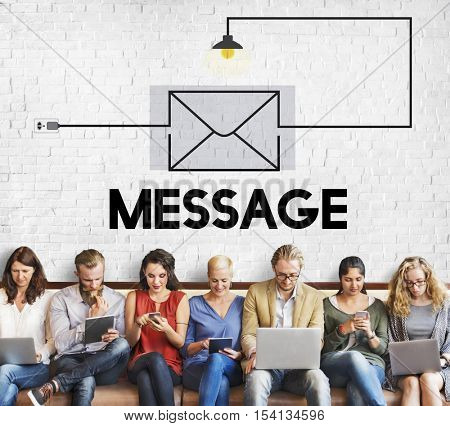 E-mail Message Inbox Communication Concept