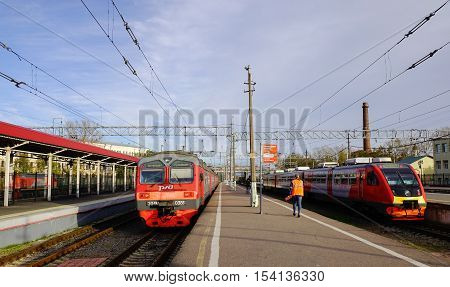 Train In Russia