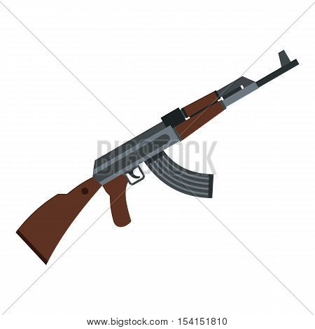 Akm icon. Flat illustration of akm vector icon for web