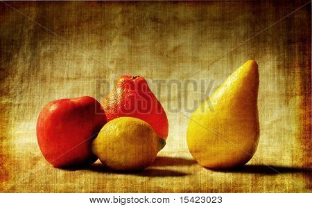 Foto kunst frugt Grunge