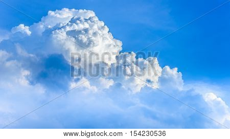 sky with clouds, cloud scape - stock photo