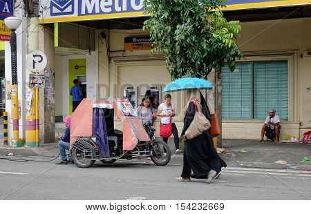 Street In Manila, Philippines