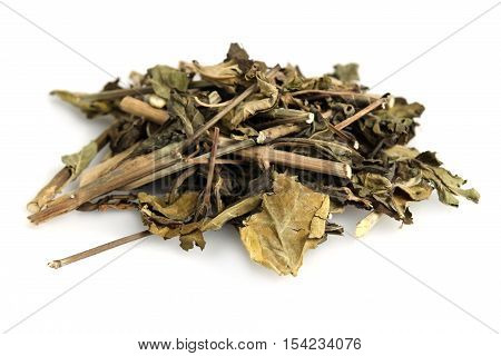 Dried Snake Jasmine, Dainty Spure, White Crane Flower Or Scientifically Called Rhinacanthus Nasutus