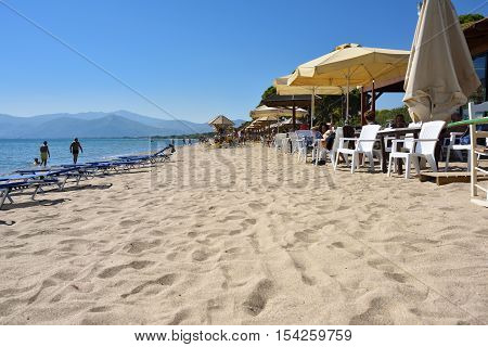Schinias Sandy Beach, Marathon, Greece
