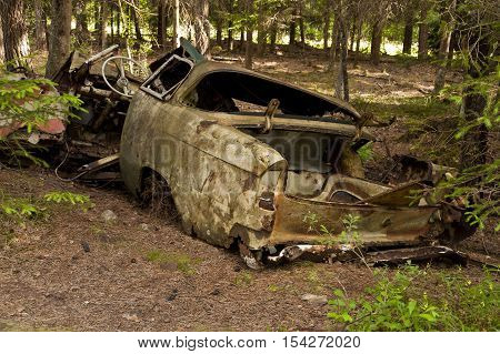 Car Dump In Kirkoe Mosse