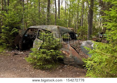 Car Dump In Kirkoe Mosse