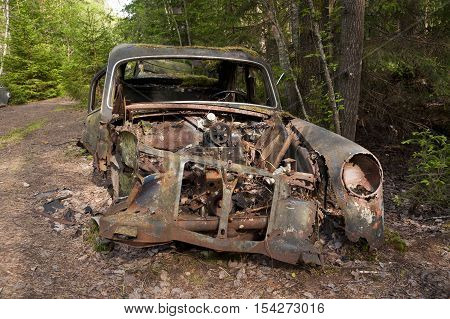 Car Dump In Kirkoe Mosse