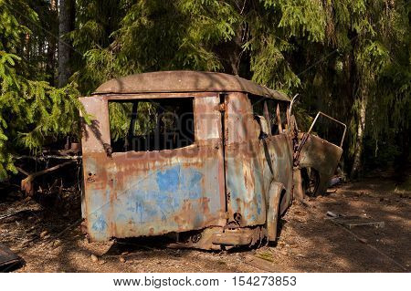 Car Dump In Kirkoe Mosse