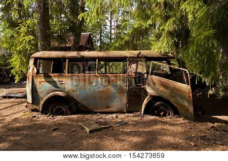 Car Dump In Kirkoe Mosse