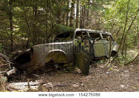 Car Dump In Kirkoe Mosse