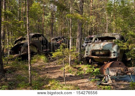 Car Dump In Kirkoe Mosse