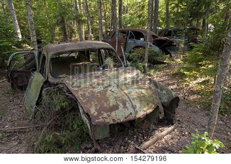 Car Dump In Kirkoe Mosse
